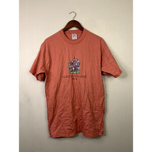 Vintage Test Print Tee Jerzees L USA Gatlinburg Maryland 90s Shirt Graphic Large